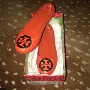 Tory Burch Orange Flat